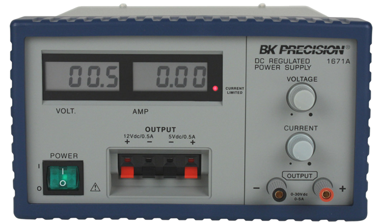 Picture of B&K Precision 1671A  Triple-Output 30VDC