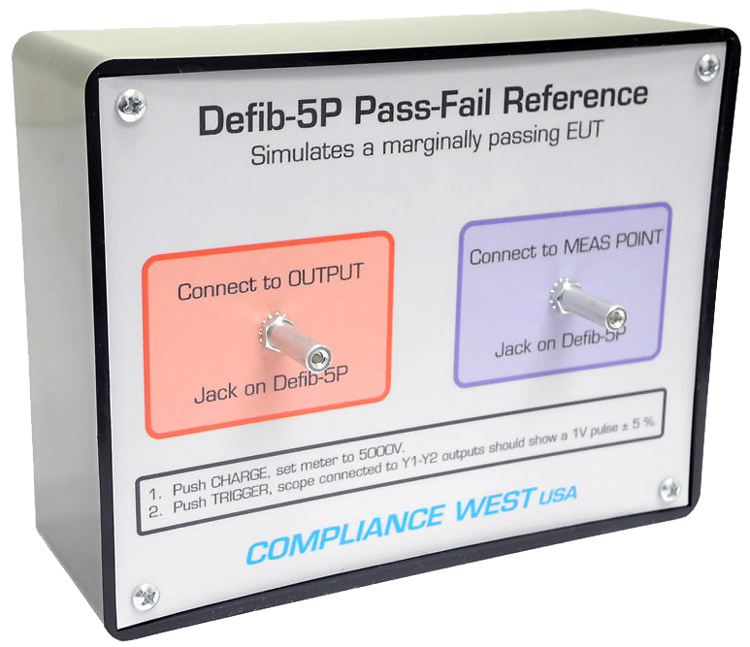 Picture of Compliance West USA  Pass/Fail Function Checker for Defib-5