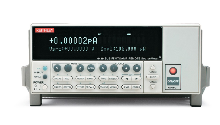 Picture of Keithley 6430 Sub-femtoamp Remote SourceMeter®  SMU Instrument