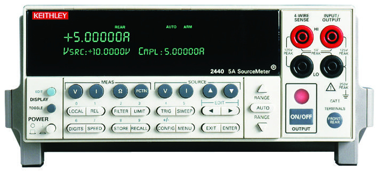 Picture of Keithley 2440 SourceMeter