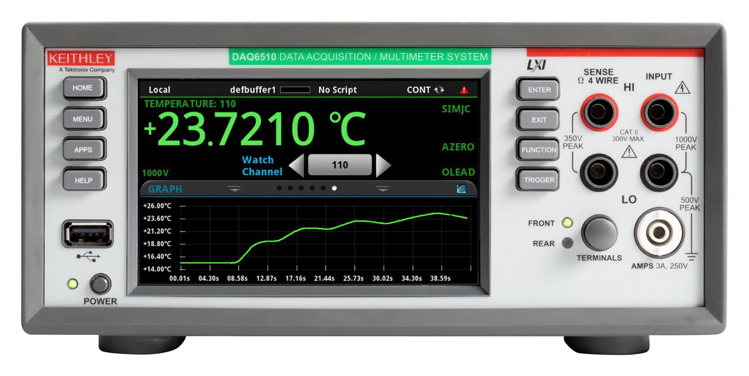 Picture of Keithley DAQ6510 Data Acquisition and Logging, Multimeter System