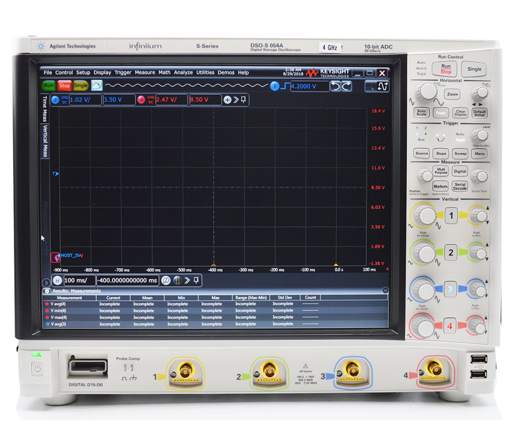 Picture of Keysight DSOS404A High-Definition Oscilloscope