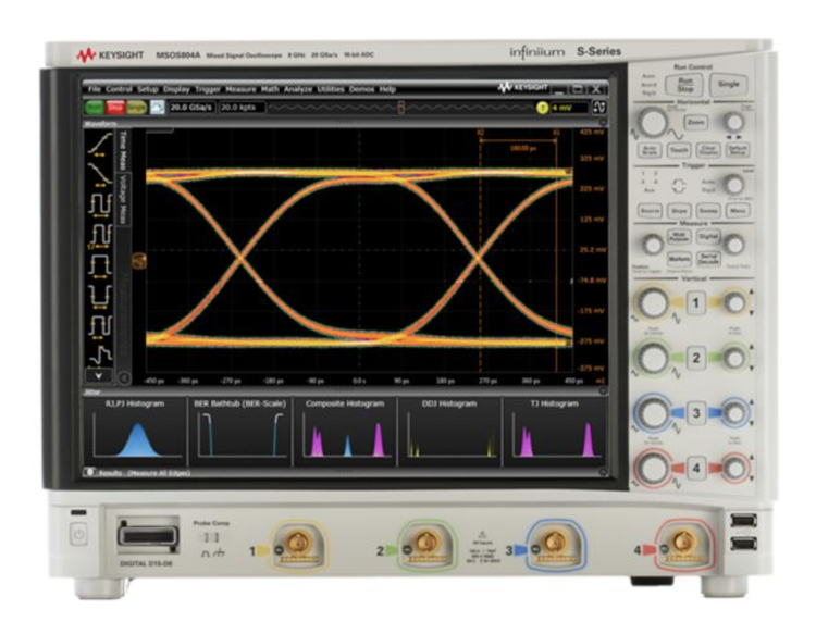 Picture of Keysight MSOS804A High-Definition Oscilloscope