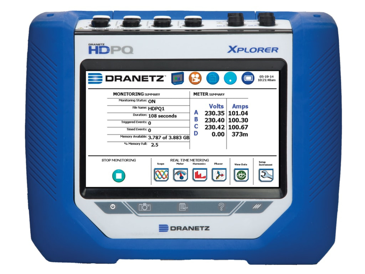 Picture of Dranetz-BMI HDPQ Xplorer Power Quality Analyzer