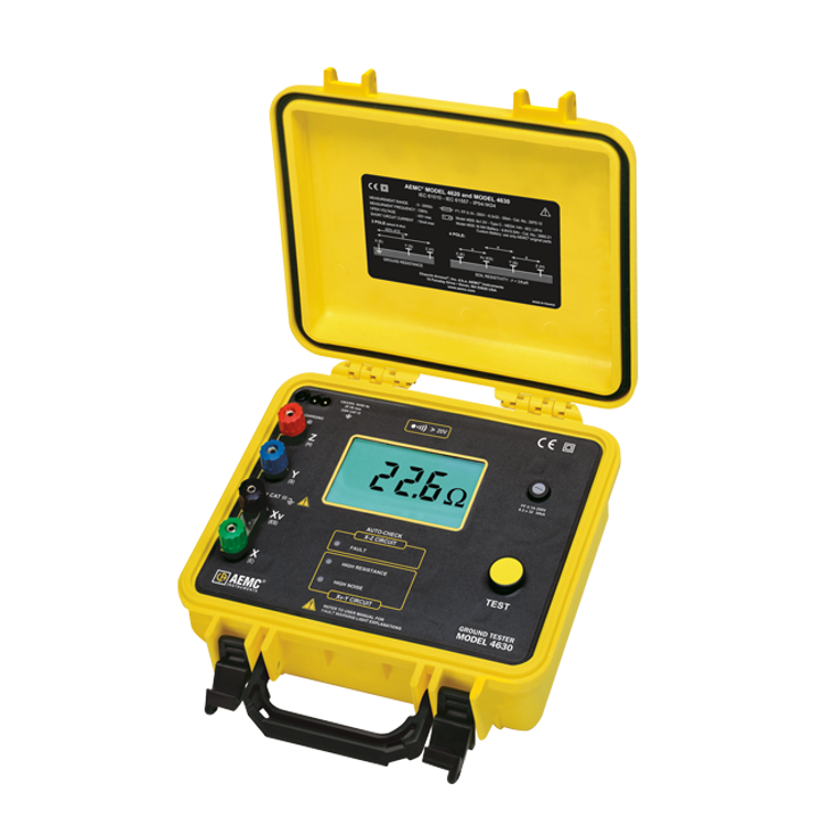 Picture of AEMC 4630 Ground Resistance Tester