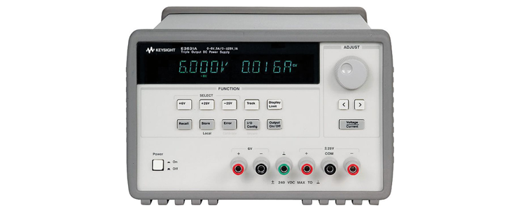 Picture of Keysight E3631A 80W Triple Output Power Supply