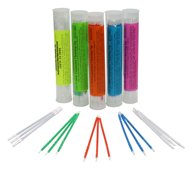 Cleaning Kits for fiber optic connectors and splicer v-grooves by AFL