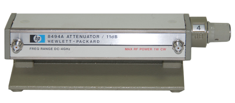 Keysight/Agilent/HP 8494A Manual Step Attenuator